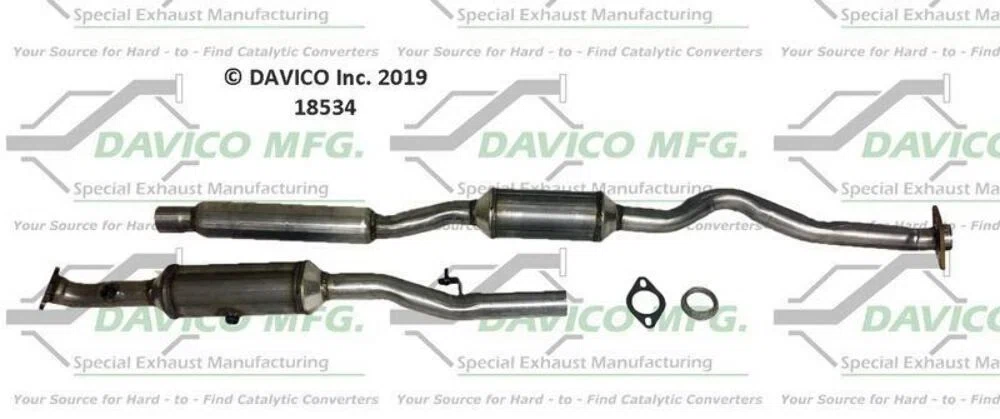 2012-2017 Mitsubishi Lancer Catalytic Converter 18534